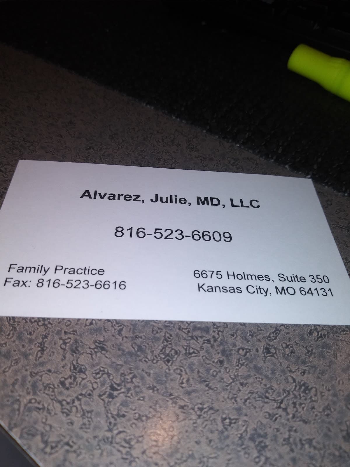 Alvarez Julie M MD - Doctor in Kansas City, MO
