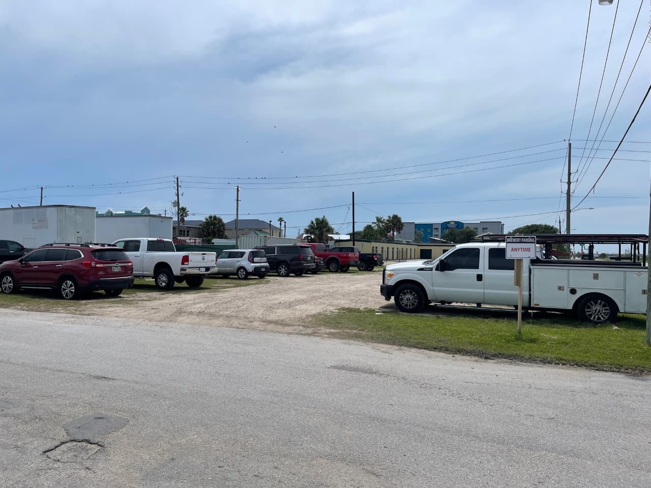 Galveston Island Brewing Parking Lot - Parking in Galveston, TX
