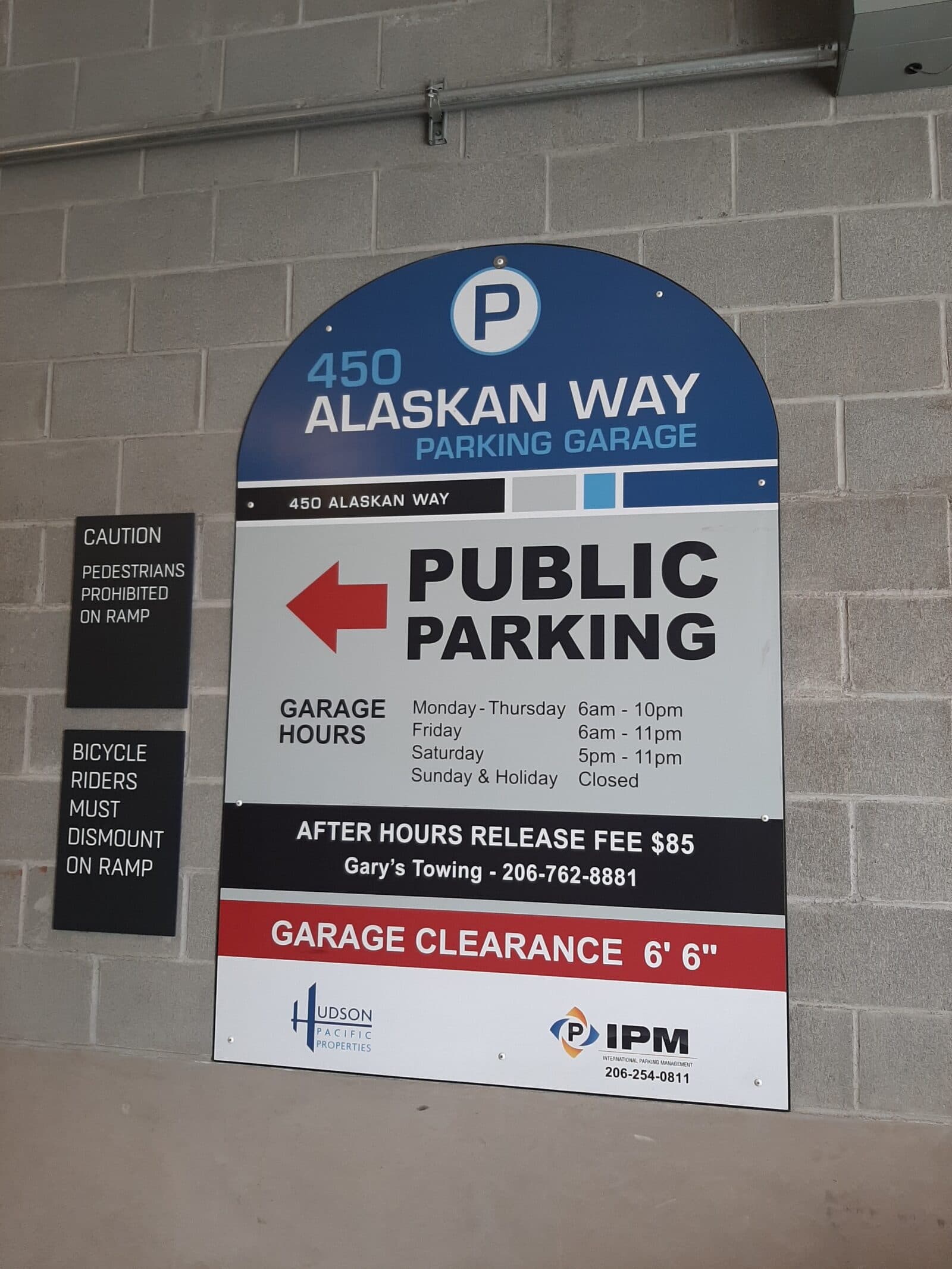 450 Alaska Parking Garage - Park ABM - Parking in Seattle, WA