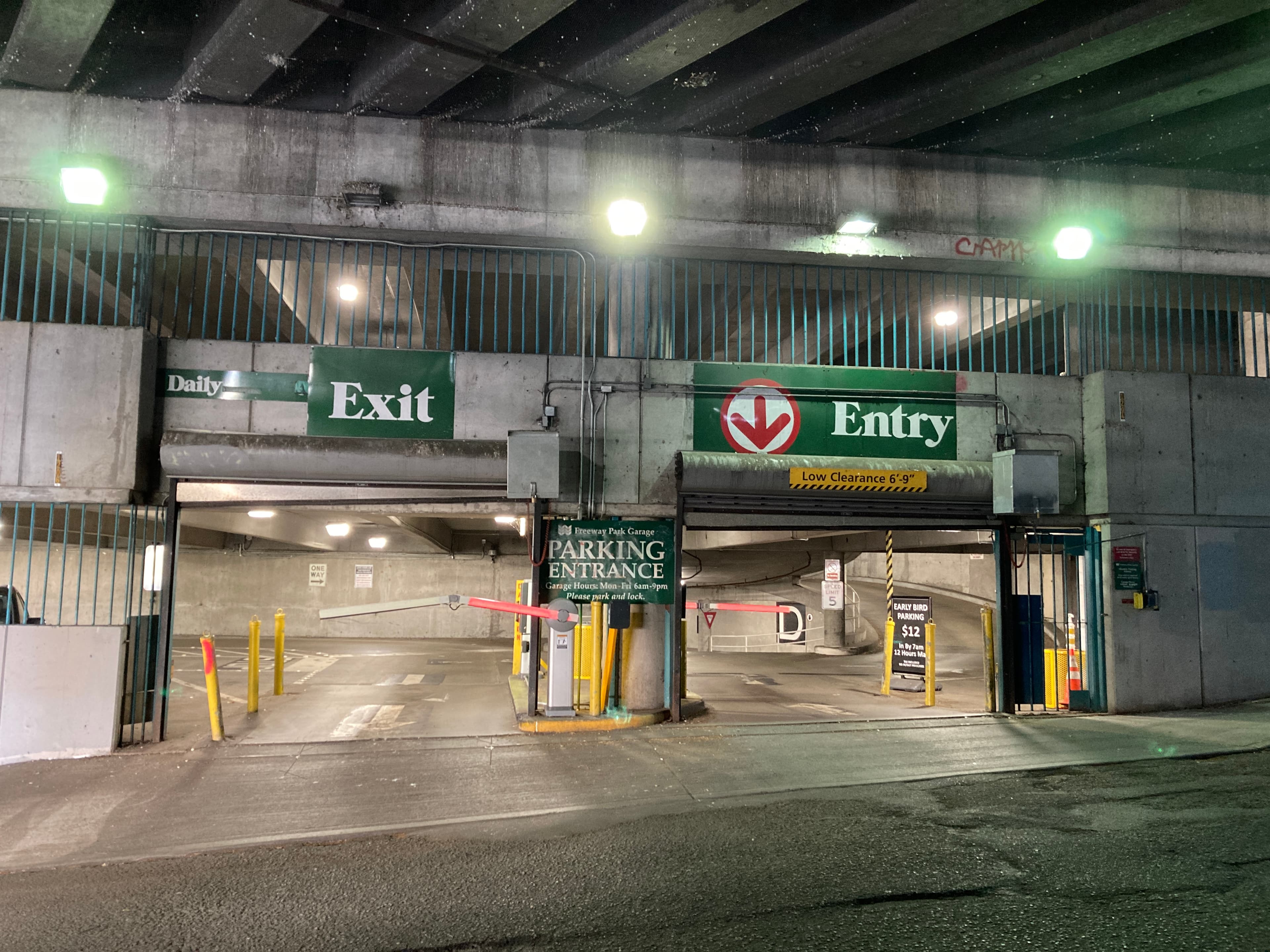 Freeway Park Garage - Parking in Seattle, WA