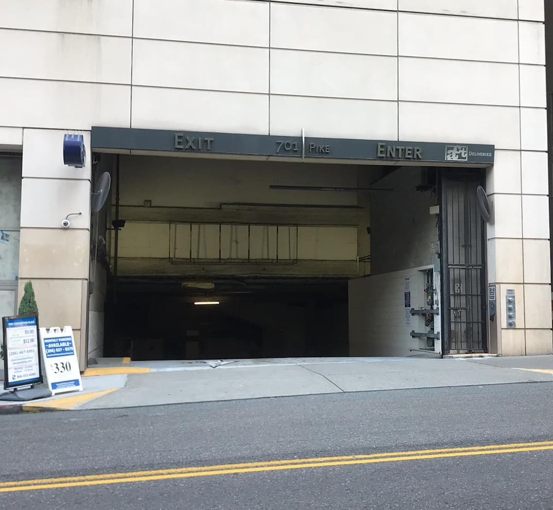 One Convention Place Parking Garage - PRKSeattle - Parking in Seattle, WA