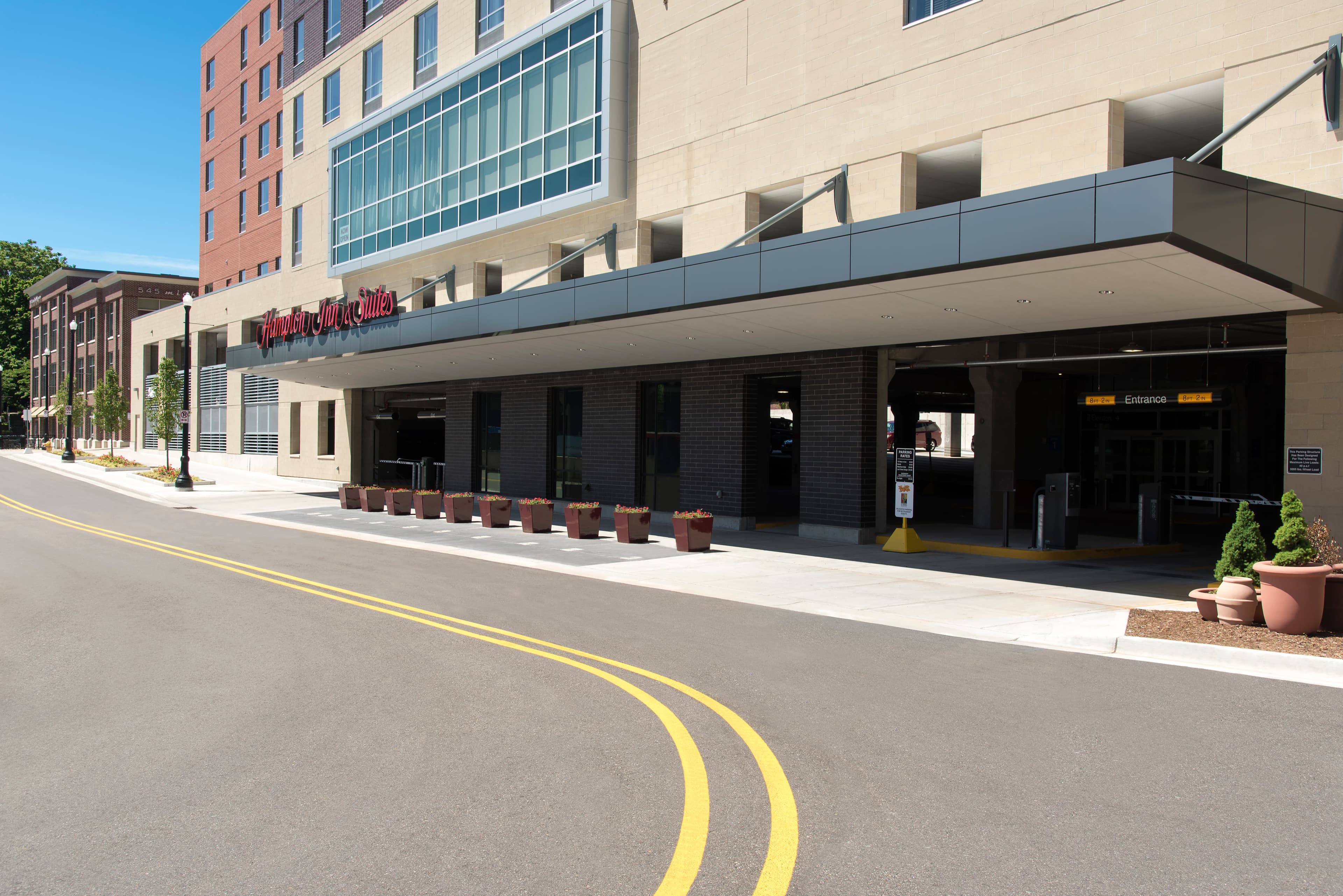 Hampton Inn Grand Rapids Downtown Parking Garage - Parking in Grand Rapids, MI