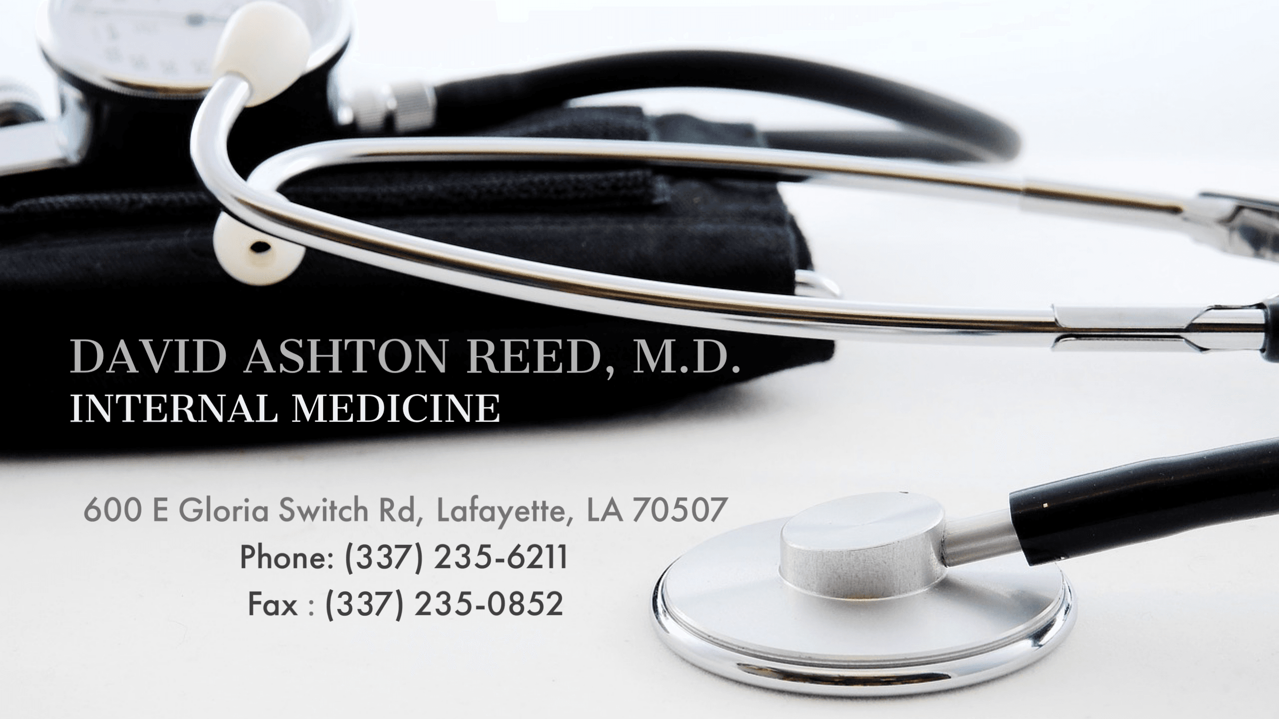 David Ashton Reed, MD - Doctor in Lafayette, LA