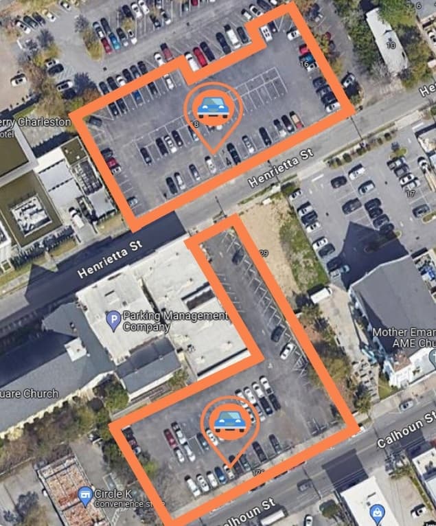 AirGarage | Public Parking - Henrietta & Calhoun Street Charleston - Parking in Charleston, SC