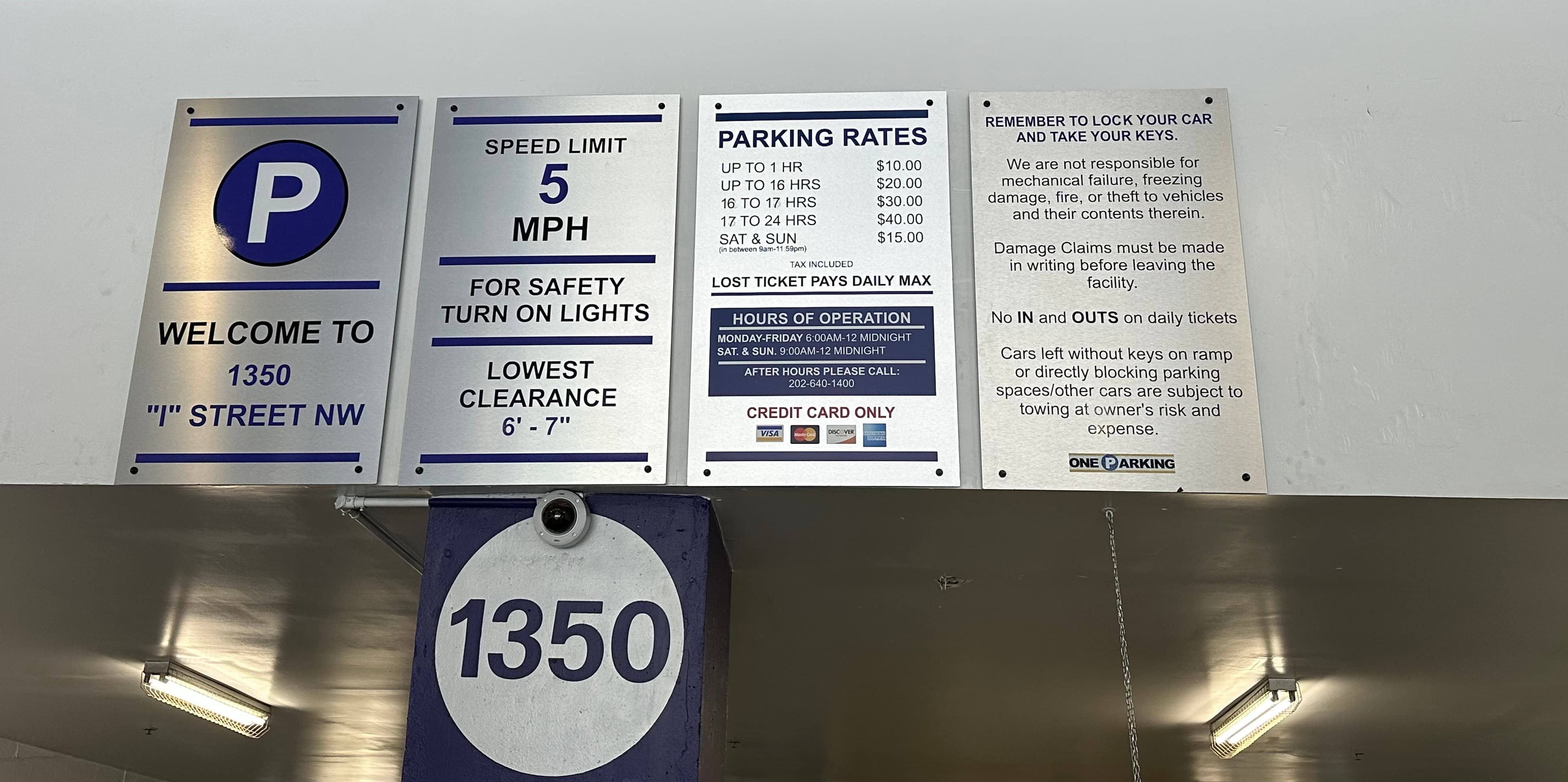 1350 I St NW Garage - One Parking - Parking in Washington, DC