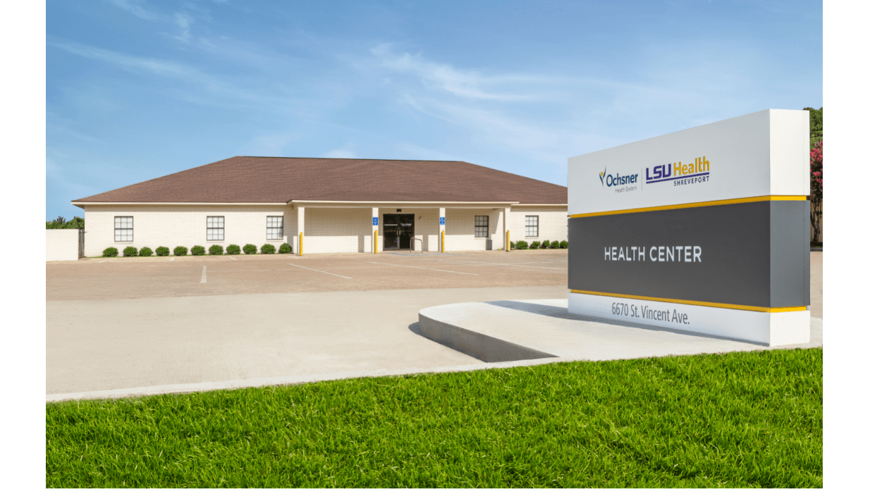 Ochsner LSU Health - Community Health Center, St. Vincent - Doctor in Shreveport, LA