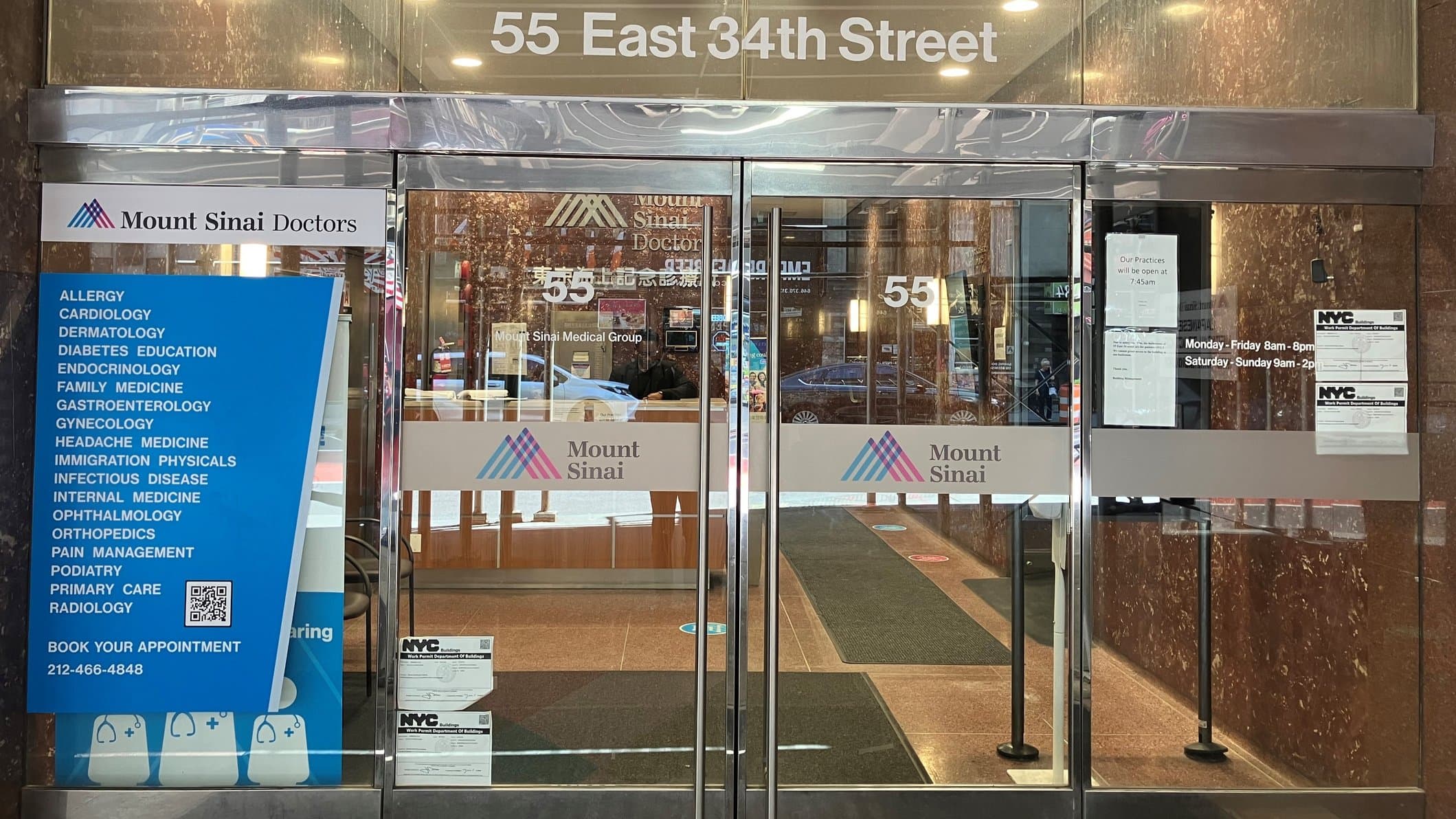 Mount Sinai Doctors - East 34th Street Primary Care - Doctor in New York, NY