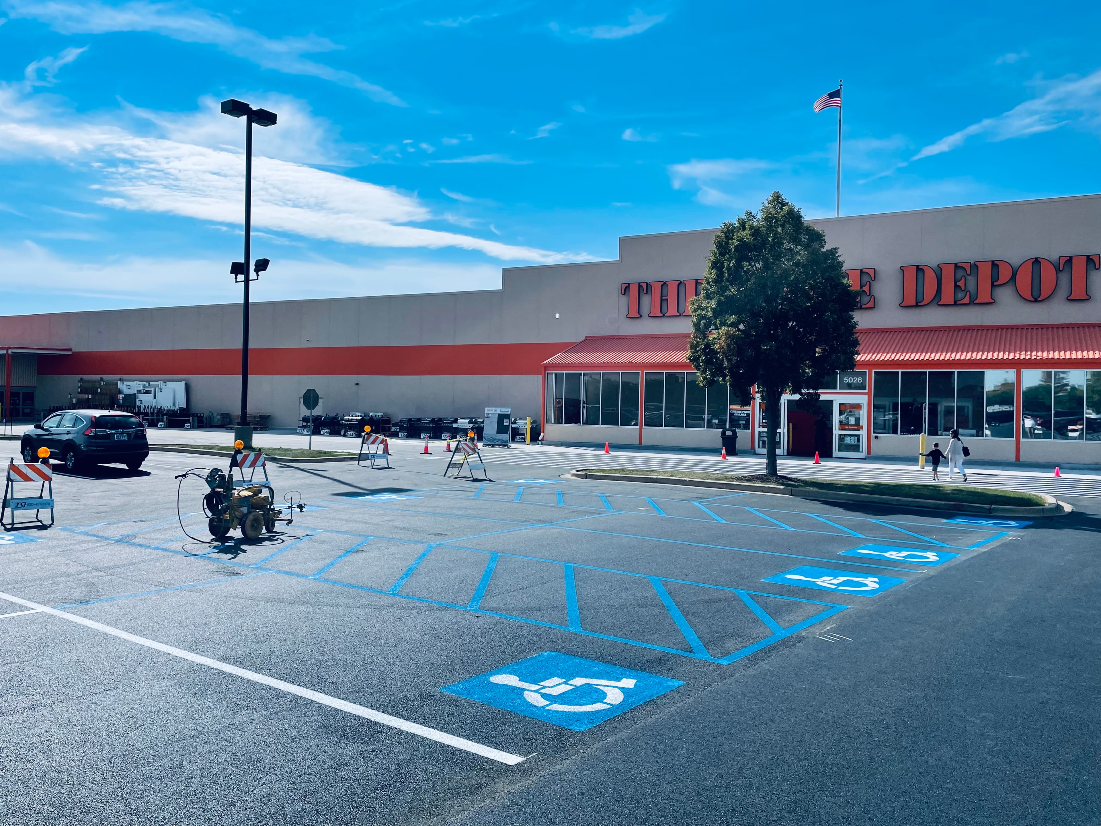 Parking lot Striping By Stroud - Parking in Peoria, IL