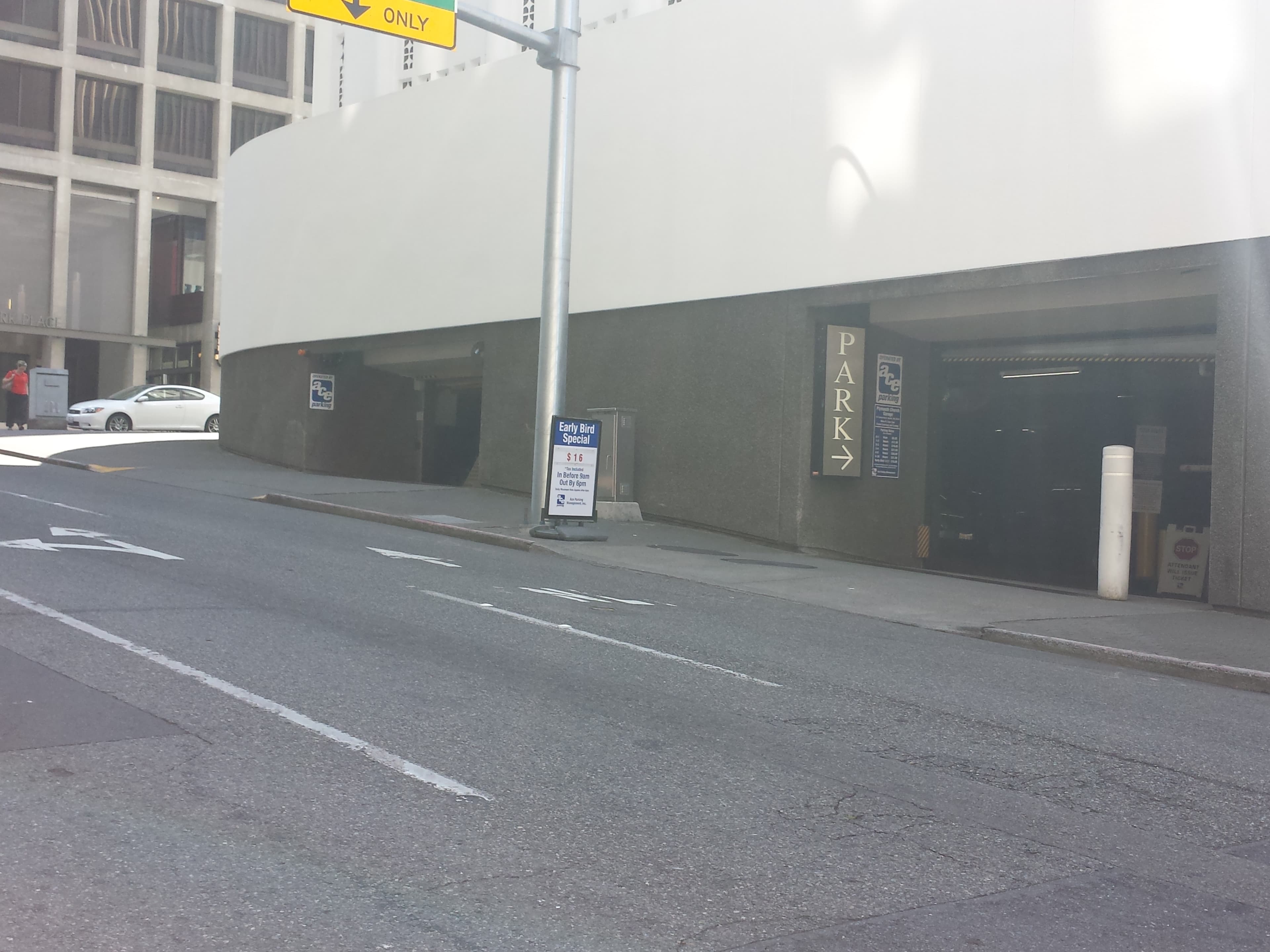 Plymouth Church Parking Garage - PRKSeattle - Parking in Seattle, WA
