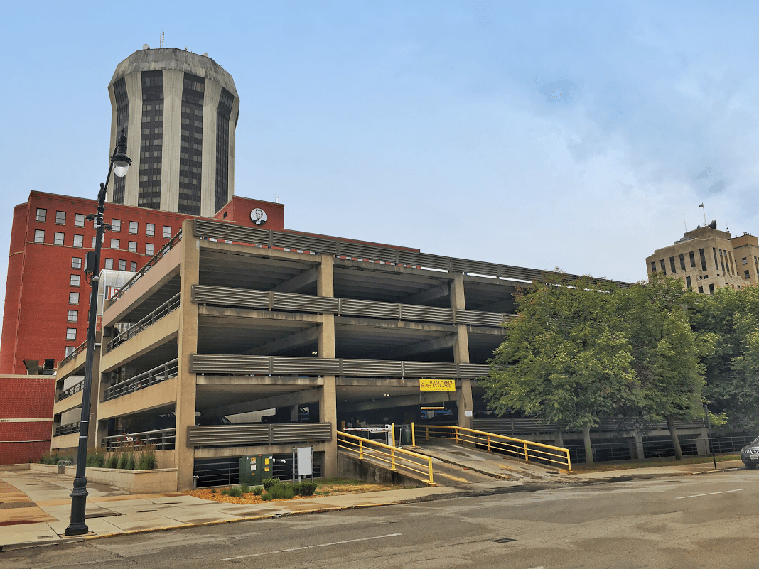 Plaza Parking Garage - Parking in Springfield, IL