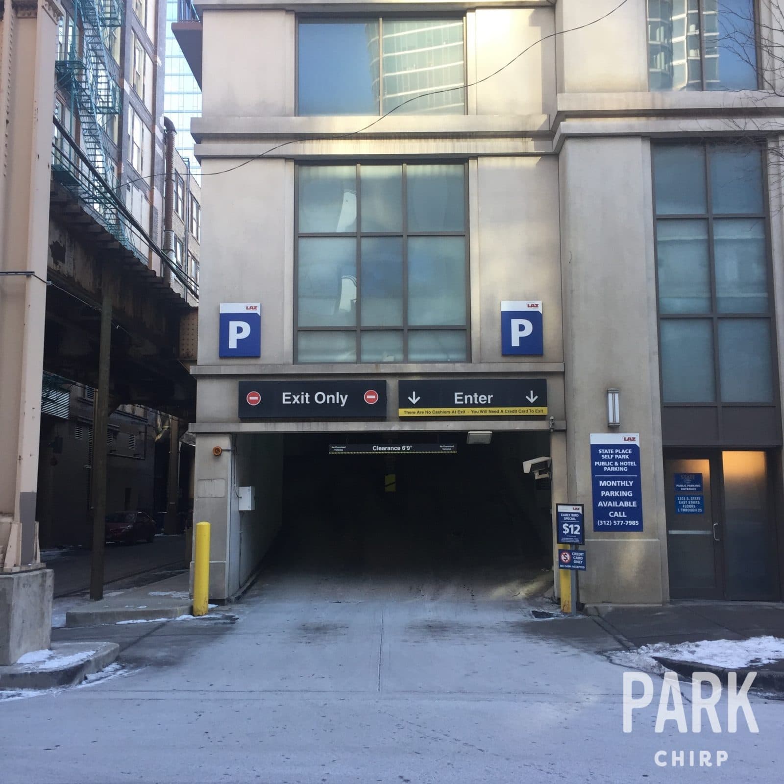 1101 S. State St. Garage - ParkChirp - Parking in Chicago, IL
