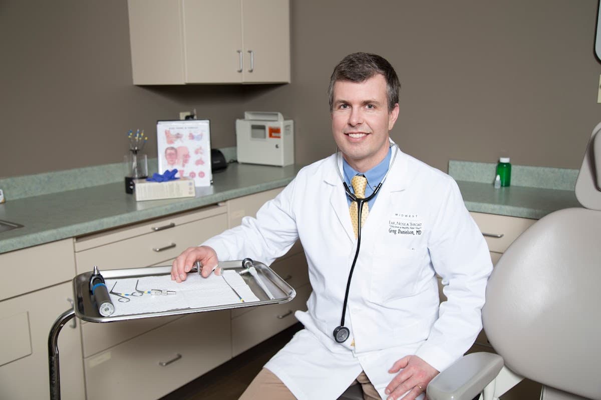 Gregory Danielson, MD. Midwest ENT & ALLERGY - Doctor in Sioux Falls, SD