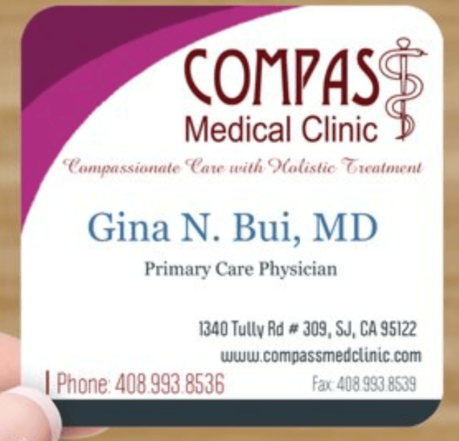 Compass Medical Clinic - Gina Bui, MD - Doctor in San Jose, CA