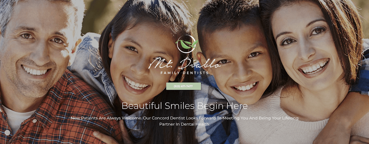 Mt. Diablo Family Dentists - Doctor in Concord, CA