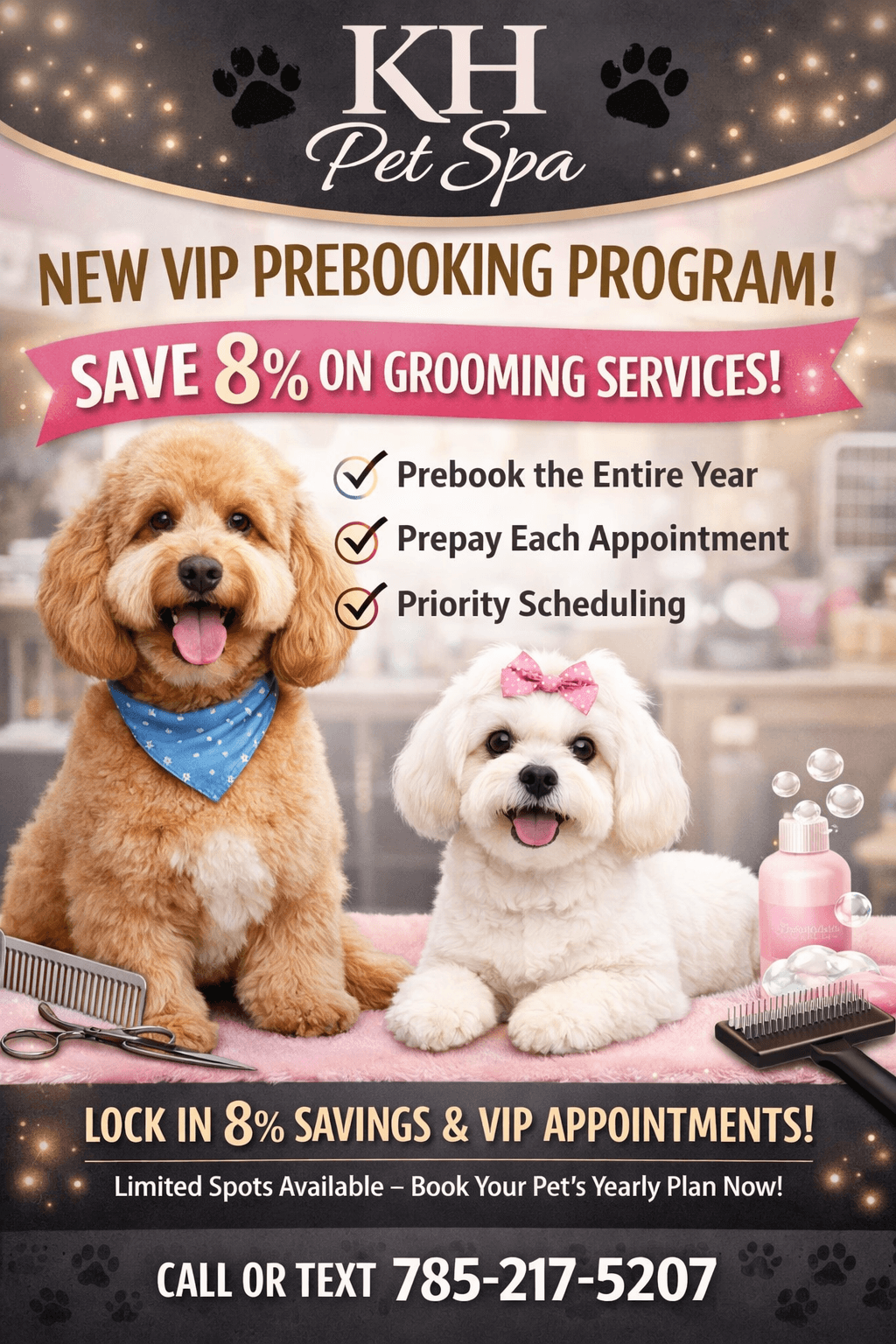 KH Pet Spa Luxury Dog & Cat grooming - Pet groomer in Bonner Springs, KS
